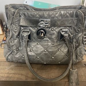 MICHAEL Michael Kors Studded Satchel